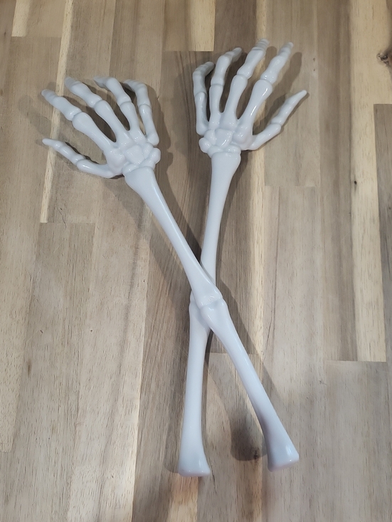 Other - NEW💀 Fun White Skeleton Hand Food Servers Party Decor!